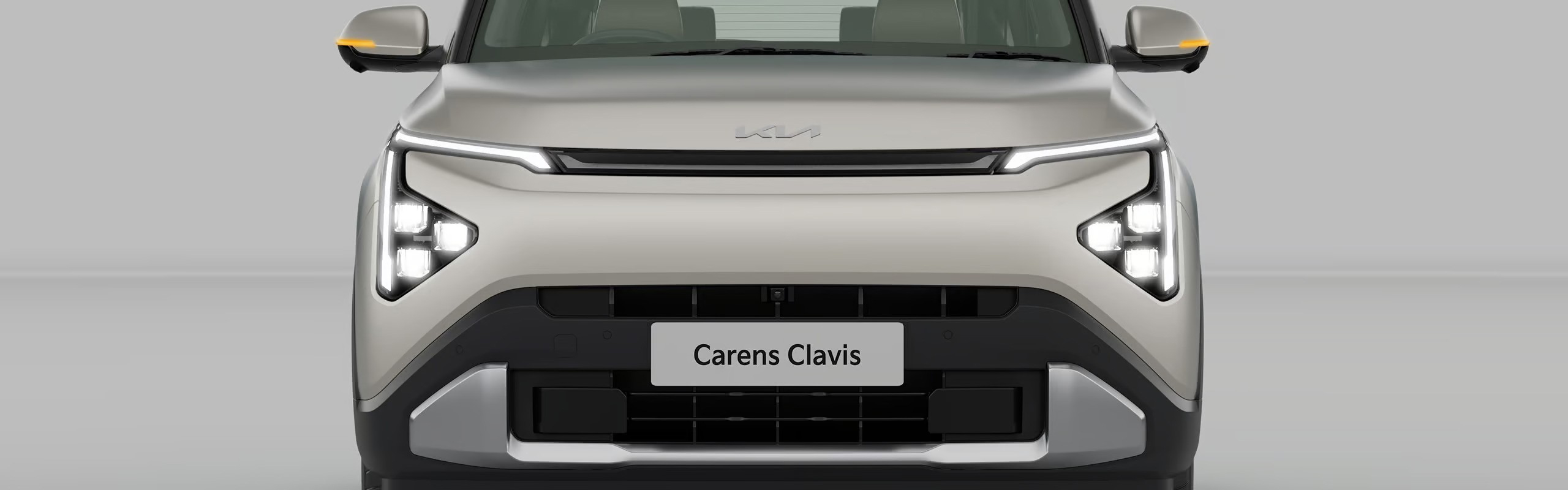 Kia Digital Tiger Face with Diamond Finish Decor