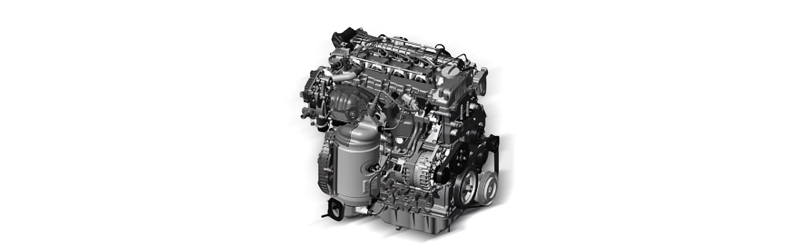 High-performance D1.5 CRDi VGT Diesel Engine