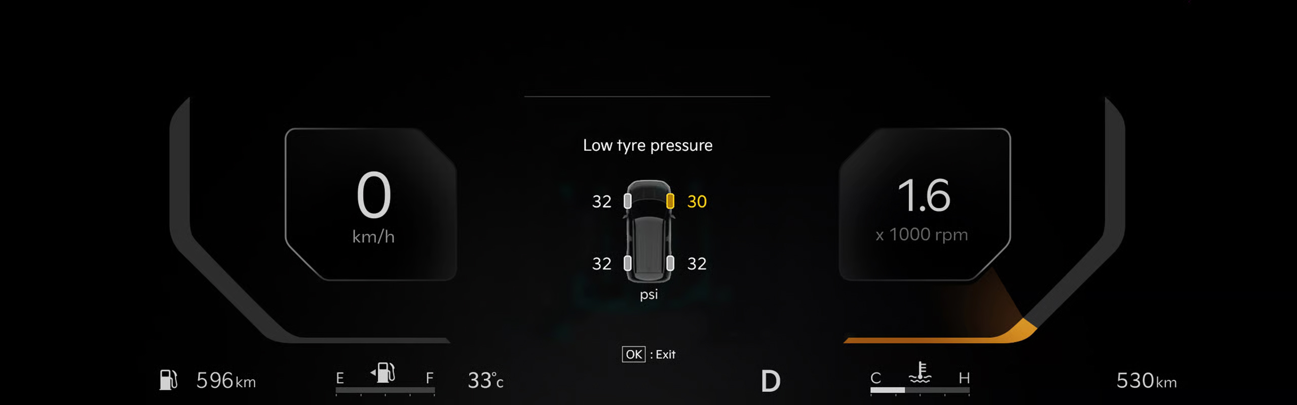 Highline Tyre Pressure Monitor