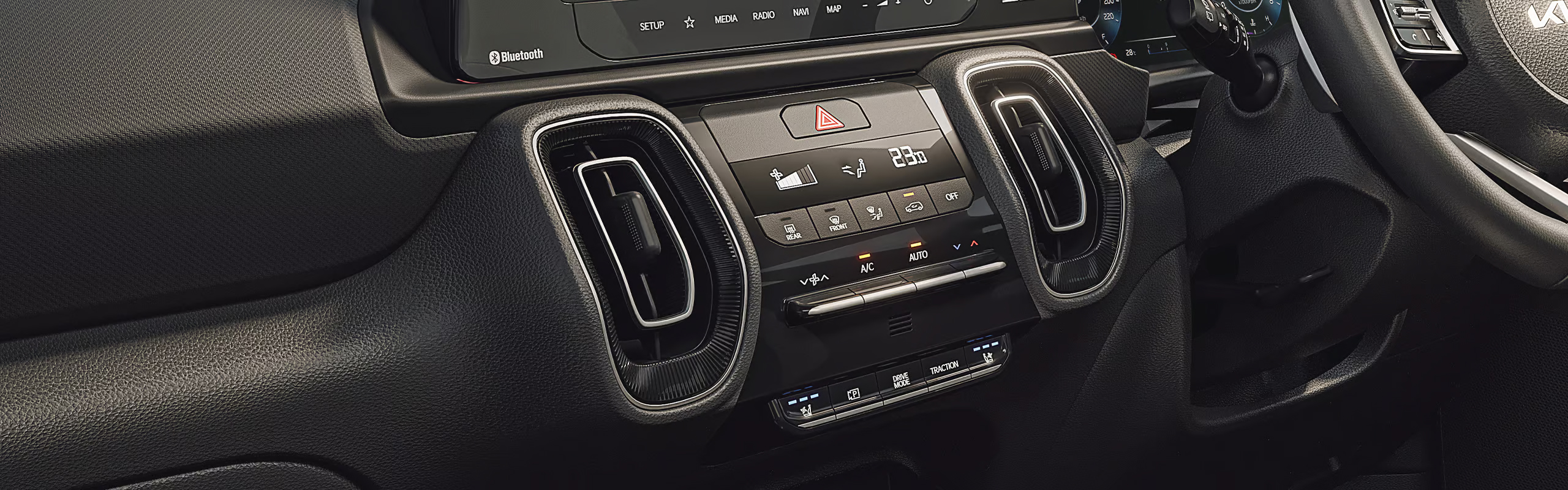 Center Fascia AC Vents