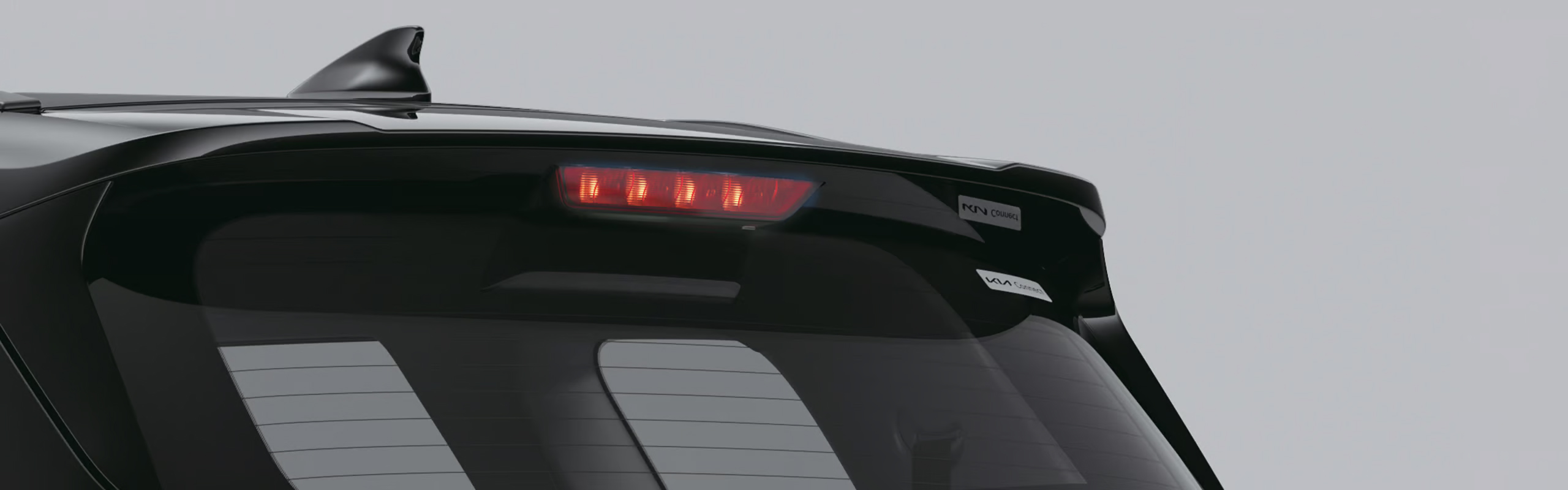 Rear Spoiler with High Mount Stop Lamp