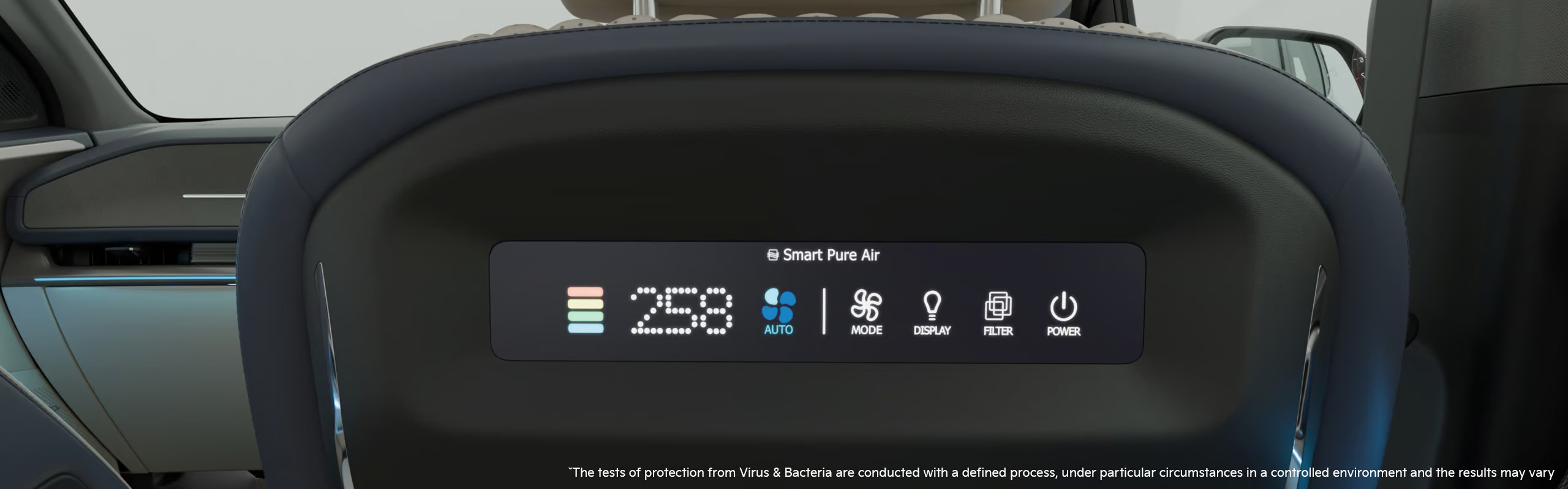 Smart Pure Air Purifier with AQI Display